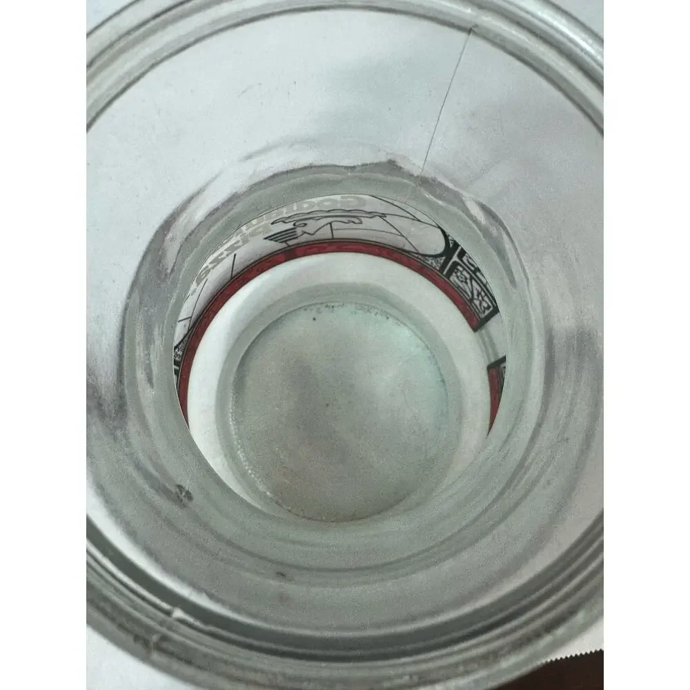 Coca-Cola Godfather's Pizza Glass Pitcher Vintage